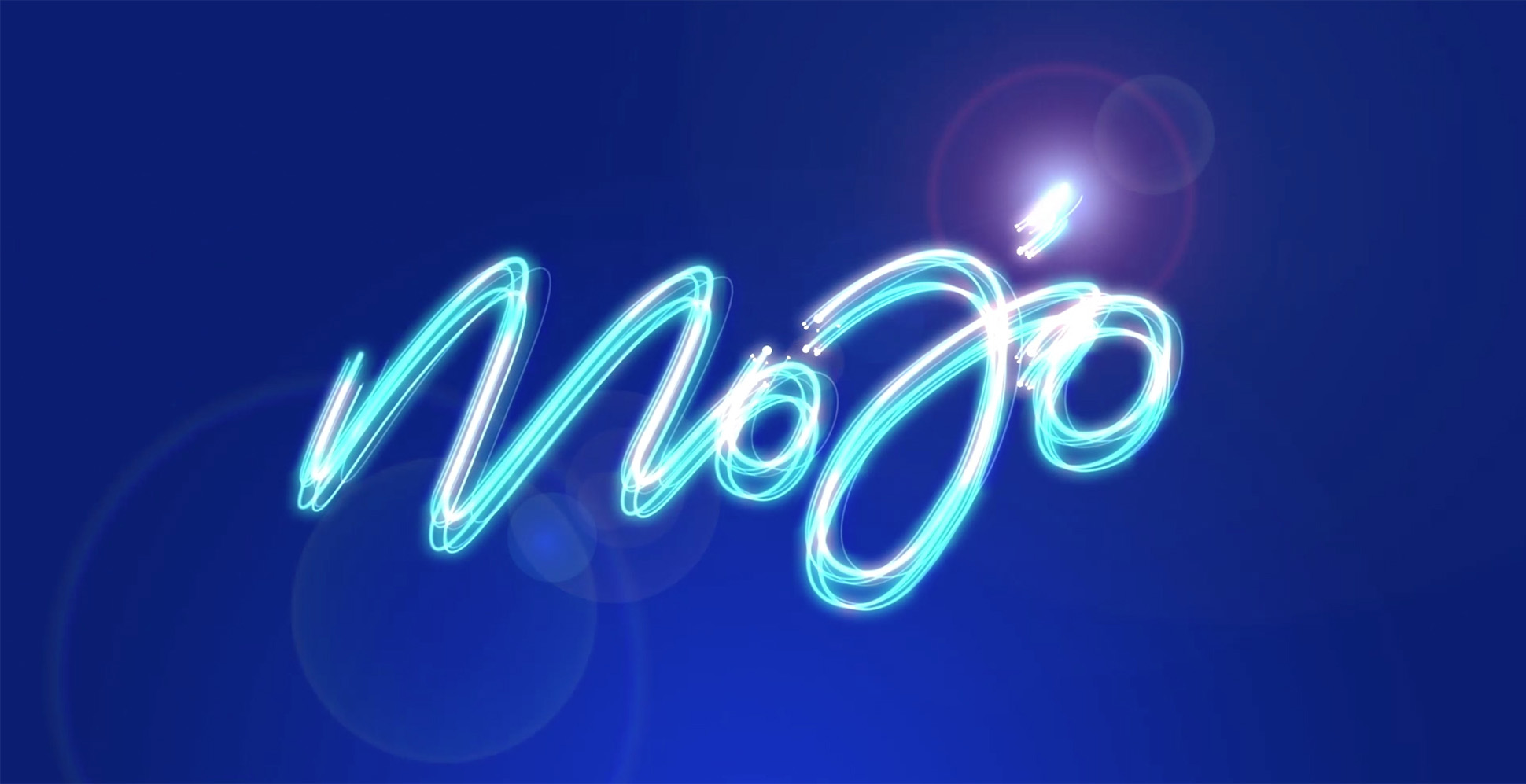 Mojo neon logo, mojo now with increased management efficiency