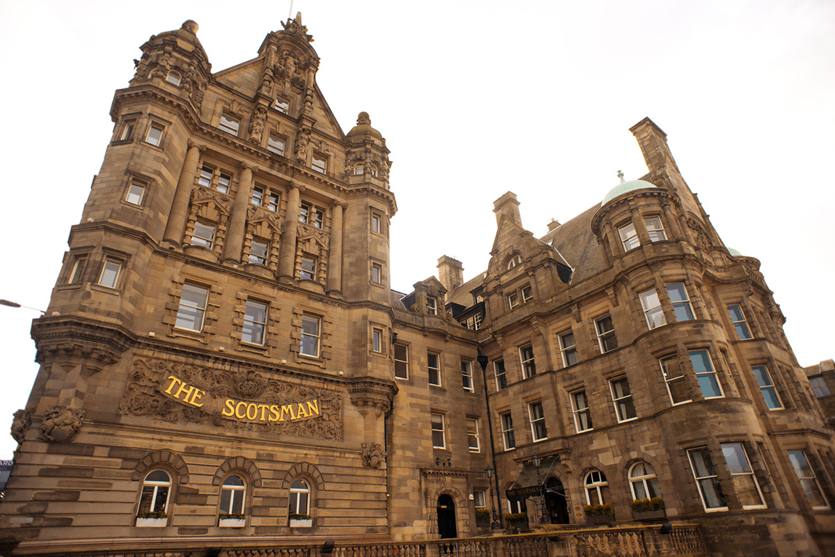 The Scotsman Hotel, in Edinburgh