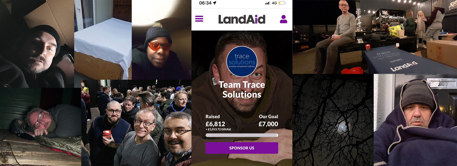 Trace Solutions raising money for homelessness through LandAid